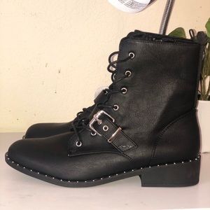 Studded boots